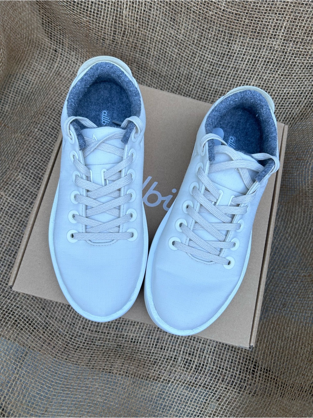 Allbirds Wool Piper woven athletic shoes